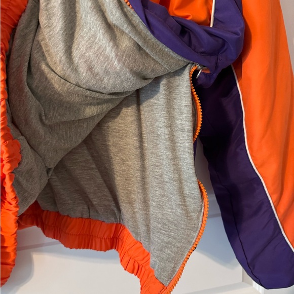 Vintage Clemson Windbreaker Quarterzip- Unisex - Picture 5 of 9